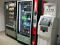 Vending machines and ATM